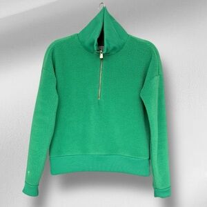 Dudley Stephens Dudley Pullover Jelly Bean Green Sherpa Fleece XS